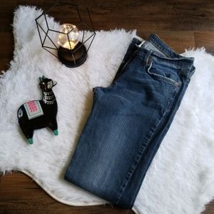 Lucky Brand Dungarees Midrise Flare Regular Denim